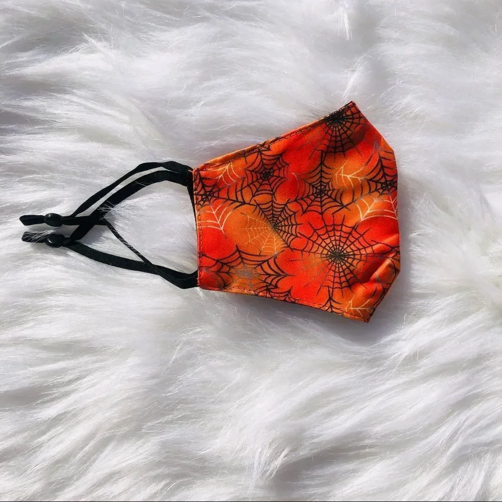 Brand New Halloween Kids‎ Face Mask One Size Adjustable Strap (KIDS MASK)